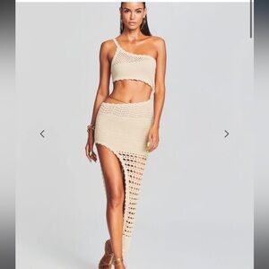 Retrofete Moretti Crochet Dress